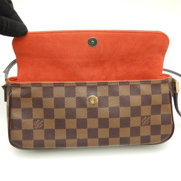 Louis Vuitton Damier Recoleta Ebene Handbag Brown - Picture 7 of 8
